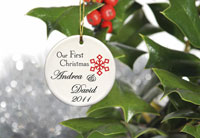 Our First Christmas Ornament - Style 4