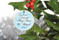 Our First Christmas Ornament - Style 8