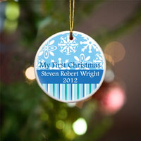 My First Christmas Ornament - Blue