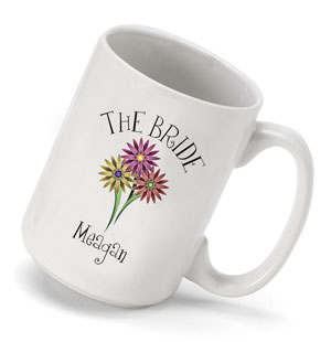 Bouquet Coffee Mug - Bride