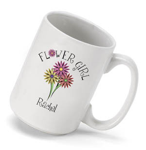 Bouquet Coffee Mug - Flower Girl Bouquet Coffee Mug - Flower Girl