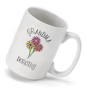 Bouquet Coffee Mug - Grandma