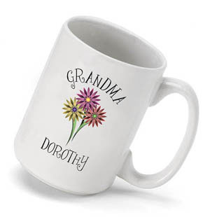 Bouquet Coffee Mug - Grandma Bouquet Coffee Mug - Grandma