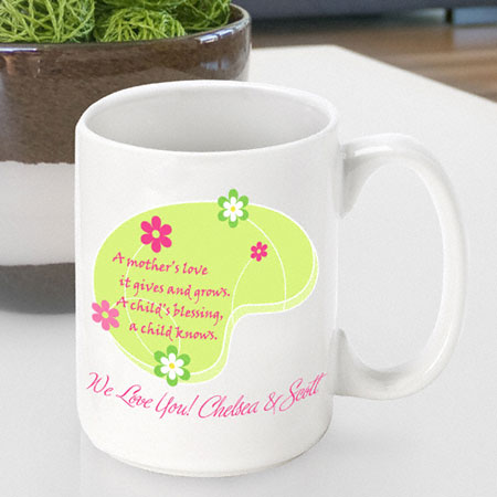 Mother's Day Coffee Mug - Love Grows Mother's Day Coffee Mug - Love Grows