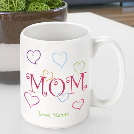 Mother's Day Coffee Mug - Moms Love Mother's Day Coffee Mug - Moms Love