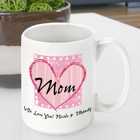Mother's Day Coffee Mug - Shabby Mom Mother's Day Coffee Mug - Shabby Mom