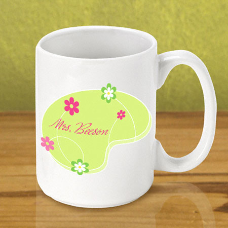 Gleeful Coffee Mug - Green Meadow