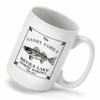 Cabin Series Coffee Mug - Walleye