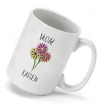 Bouquet Coffee Mug - Mom
