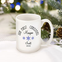 Our First Christmas Mug - Style 3