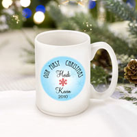 Our First Christmas Mug - Style 7