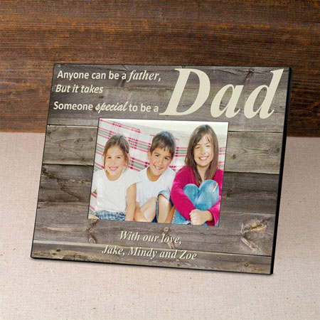 Father's Day Picture Frames - Barnwood Cream