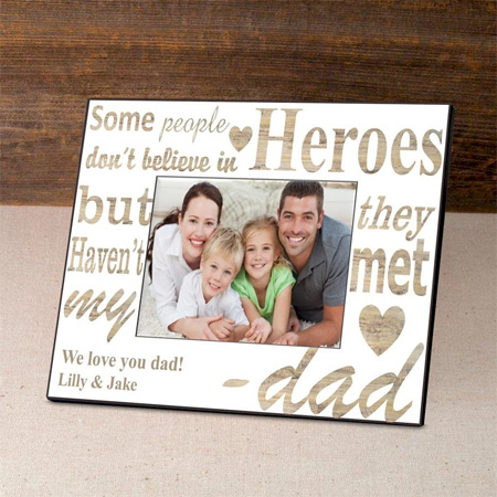 Father's Day Picture Frames - My Hero