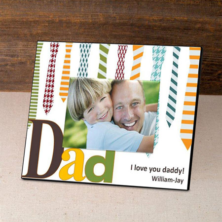 Father's Day Picture Frames - Ties
