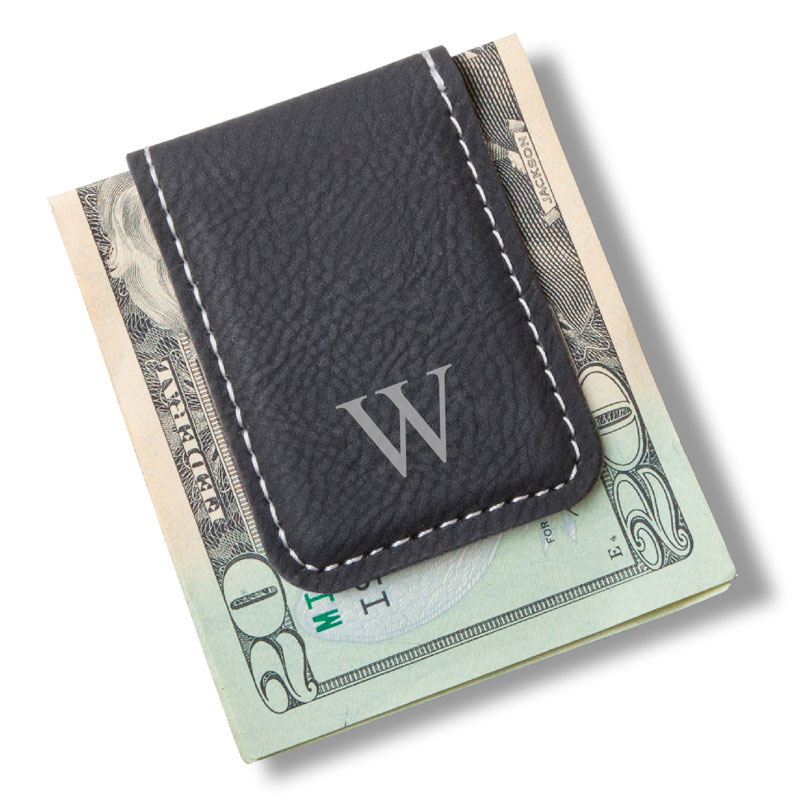 Black Magnetic Money Clip