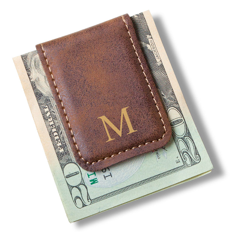 Rawhide Magnetic Money Clip