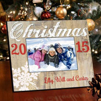 Holiday Picture Frames - Snowflake