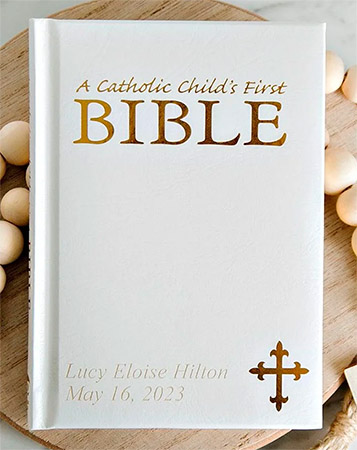 Personalized Illustrated Children's First Bible