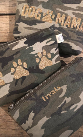 Luxe Bags by Quilted Koala (Personalized Dog Lover)