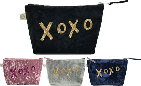 Luxe Bags by Quilted Koala (Velvet XOXO Bag)