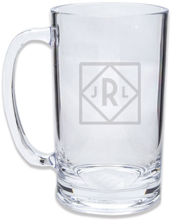 Acrylic Beer Mug by Three Designing Women