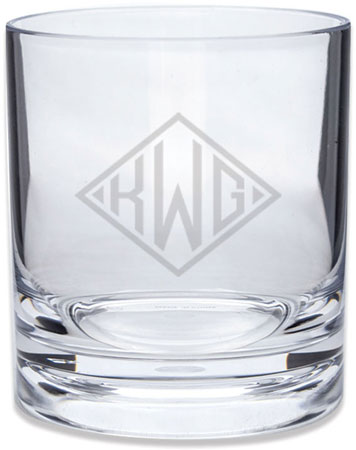 Acrylic Heavy Base Low Ball by Three Designing Women Acrylic Heavy Base Low Ball by Three Designing Women