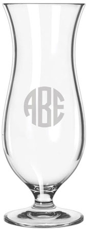 Acrylic Hurricane Glass by Three Designing Women Acrylic Hurricane Glass by Three Designing Women