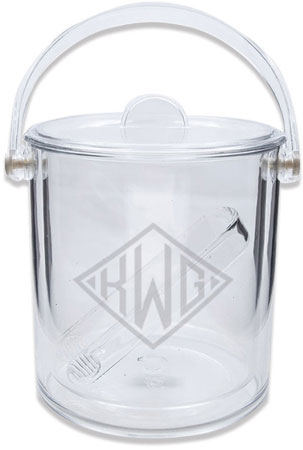 Acrylic Ice Bucket by Three Designing Women