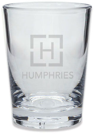 Acrylic Shot Glass by Three Designing Women Acrylic Shot Glass by Three Designing Women