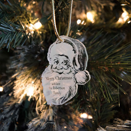Santa Ornaments/Gift Tags by Three Designing Women