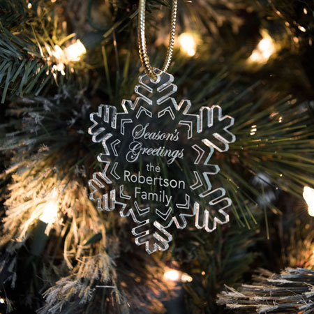 Snowflake Ornaments/Gift Tags by Three Designing Women