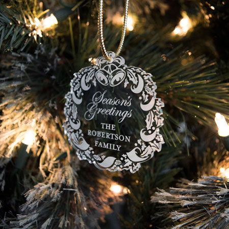 Wreath Ornaments/Gift Tags by Three Designing Women