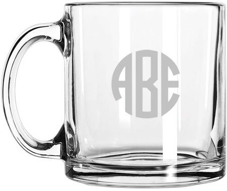Glass Coffee Mug by Three Designing Women Glass Coffee Mug by Three Designing Women