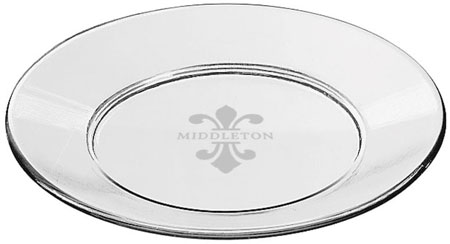 Glass Round Plate by Three Designing Women Glass Round Plate by Three Designing Women