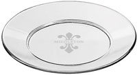 Glass Round Plate by Three Designing Women