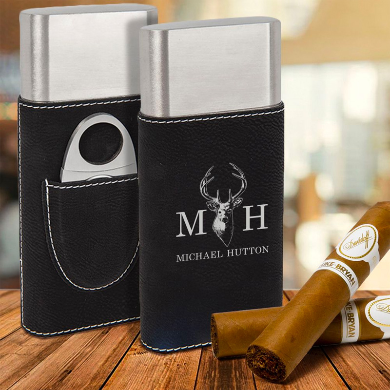 Personalized Cigar Case – TheirBigDay