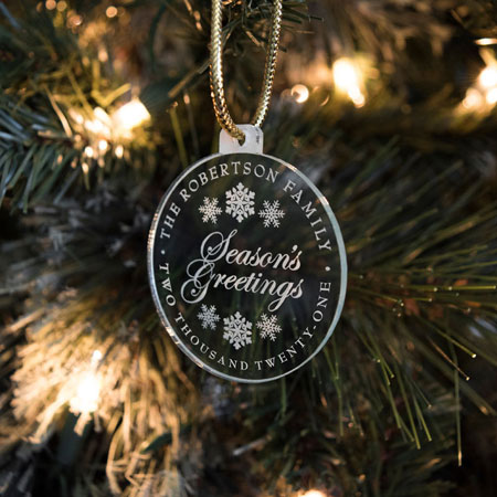 Round Ornaments/Gift Tags by Three Designing Women Round Ornaments/Gift Tags by Three Designing Women