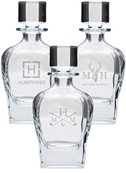 Custom Engraved Chairman Decanter by Three Designing Women