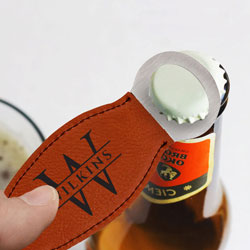 Engraved Small Magnet Bottle Openers by Three Designing Women