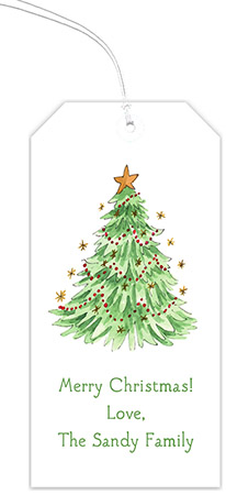 Hanging Gift Tags by Flower & Vine (Christmas Tree)