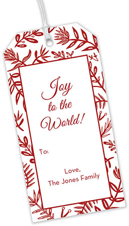 Hanging Gift Tags by Flower & Vine (Merry Flora)