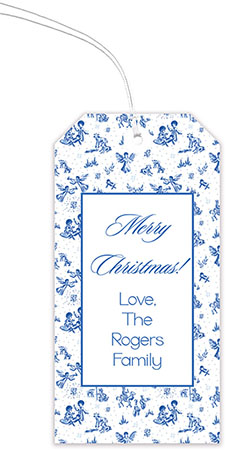 Hanging Gift Tags by Flower & Vine (Nativity Monochromatic)