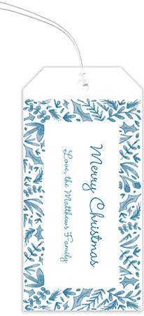 Hanging Gift Tags by Flower & Vine (Festive Holly)