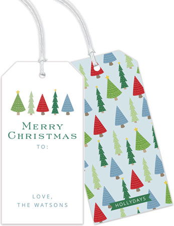 Holiday Hanging Gift Tags by HollyDays (Cute Christmas Trees) Holiday Hanging Gift Tags by HollyDays (Cute Christmas Trees)