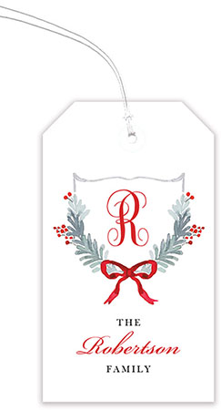 Hanging Gift Tags by Imogene & Rose (Winter Sage Crest)
