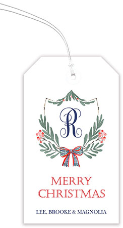 Hanging Gift Tags by Imogene & Rose (Holiday Crest)