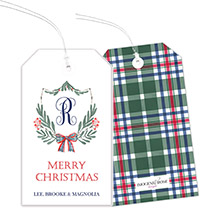 Hanging Gift Tags by Imogene & Rose (Holiday Crest)
