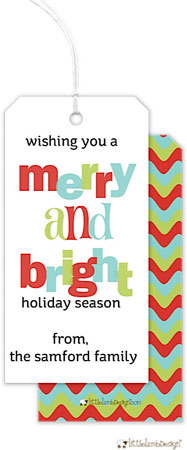 Hanging Gift Tags by Little Lamb Design (Merry and Bright)