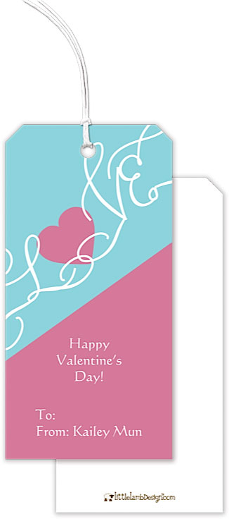 Hanging Gift Tags by Little Lamb Design (LOVE-ly - Valentine's Day)