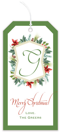 Hanging Gift Tags by Little Lamb Design (Foliage Crest) Hanging Gift Tags by Little Lamb Design (Foliage Crest)